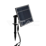 2*1.2W Соларно Градиснко Колче Черно Тяло IP65