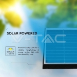 2*1.2W Соларно Градиснко Колче Черно Тяло IP65