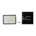 30W LED Соларен Прожектор 4000K Сменяема Батерия Черно Тяло