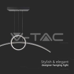 LED Осветител 36W 4000K Черен