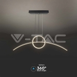 LED Осветител 36W 4000K Черен