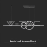 LED Осветител 17W Висящ 4000K