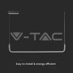 LED Осветител 12W Висящ Черен 4000K