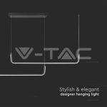 LED Осветител 24W 4000K Черен Кръг