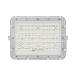 15W LED Соларен Прожектор 4000K Сменяема Батерия Бяло Тяло