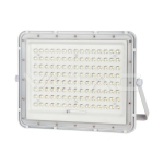 20W LED Соларен Прожектор 6400K Сменяема Батерия Бяло Тяло
