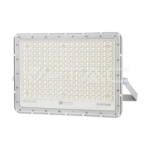 30W LED Соларен Прожектор 6400K Сменяема Батерия Бяло Тяло