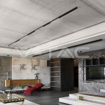 14W LED Магнитно Релсово SMART Тяло Черно 3 в 1