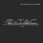 20W LED Магнитно Релсово SMART Тяло Черно 3 в 1