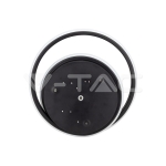 LED Осветител 24W Плафон 4000К Черен Двоен Кръг