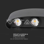 5W Стенна Лампа Пясъчно Черно Тяло 4000К IP54