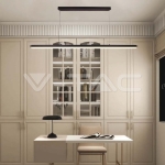 LED Осветител 23W Линия 4000K Черен