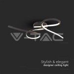 LED Осветител 24W Абстрактни Кръгове 3000K