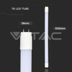 LED Пура T8 22W 150 см Nano Пластик 3000K Неротационна