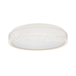 LED Осветител 38W Кръг за Таван Бяла Рамка 4000K