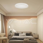 LED Осветител 18W Кръг за Таван Бяла Рамка 4000K