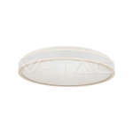 LED Осветител 18W Кръг за Таван Бяла Рамка 4000K