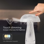 LED Настолна Лампа 800mAh Батерия 160 x 250 3 в 1 Прозрачно Тяло