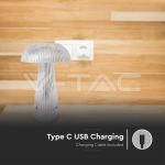 LED Настолна Лампа 800mAh Батерия 160 x 250 3 в 1 Прозрачно Тяло