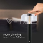 LED Настолна Лампа 1800mAh Батерия 150 x 300 3 в 1 Черно Тяло