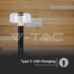 LED Настолна Лампа 1800mAh Батерия 150 x 300 3 в 1 Черно Тяло