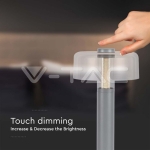 LED Настолна Лампа 1800mAh Батерия 150 x 300 3 в 1 Сиво Тяло