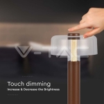 LED Настолна Лампа 1800mAh Батерия 150 x 300 3 в 1 Кафяво Тяло