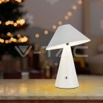 LED Настолна Лампа 1800mAh Батерия 180 x 240 3 в 1 Бяло Тяло