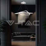 LED Осветител 50W Висящ 600x600x1200мм Димиращ Бял 3000К