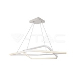 LED Осветител 50W Висящ 600x600x1200мм Димиращ Бял 3000К