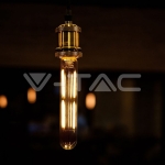 LED Крушка 4W E14 T20 Filament Прозрачно Стъкло 3000K