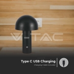 LED Настолна Лампа 1800mAh Батерия 150x250 3 в 1 Черно Тяло