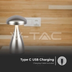 LED Настолна Лампа 800mAh Батерия 120x220 3 в 1 Шампанско Тяло