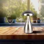 LED Настолна Лампа 800mAh Батерия 120x220 3 в 1 Шампанско Тяло