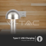 LED Настолна Лампа 1800mAh Батерия 150x250 3 в 1 Шампанско Тяло