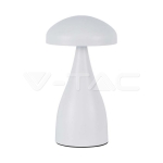 LED Настолна Лампа 800mAh Батерия 120x220 3 в 1 Бяло Тяло