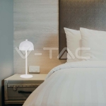 LED Настолна Лампа 1800mAh Батерия 115x300 3 в 1 Бяло Тяло