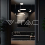 LED Осветител 48W Висящ 1100x800x1200мм  Димиращ Бял 4000К