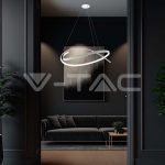 LED Осветител 48W Висящ 800x1200мм Димиращ Бял 4000К