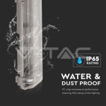 Влагозащитено Тяло T8 2 x 150см Херметично IP65