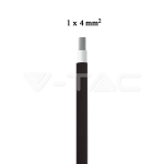 PV Кабел 4кв.мм. Черен за Соларен Панел 50м.