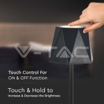 1.5W LED Настолна Лампа Черна 3in1