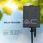 3W Соларен Гирлянд с 15бр. Лампи Ф156см и 3000K Крушки 15,6м.