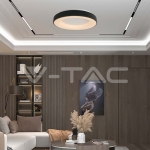 LED Осветител за таван 49W 60*9CM Черно Тяло 3000K
