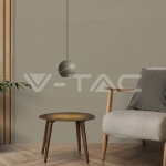 8.5W LED Висяща Лампа Φ180 Регулируемо Въже Touch On/Off Златно Тяло 3000K