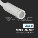 3W LED Стенна Лампа Спалня Бяла 3000К