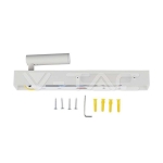 3+6W LED Стенна Лампа За Стена Бяла 3000K