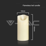 Декоративна Лампа Свещ 53*125MM