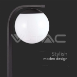 Е27 Наземна Сфера Опал IP44 1050mm