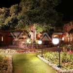 Е27 Наземна Сфера Опал IP44 1050mm